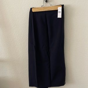 Ann Taylor Pencil Bi-stretch Pencil Skirt color: Navy